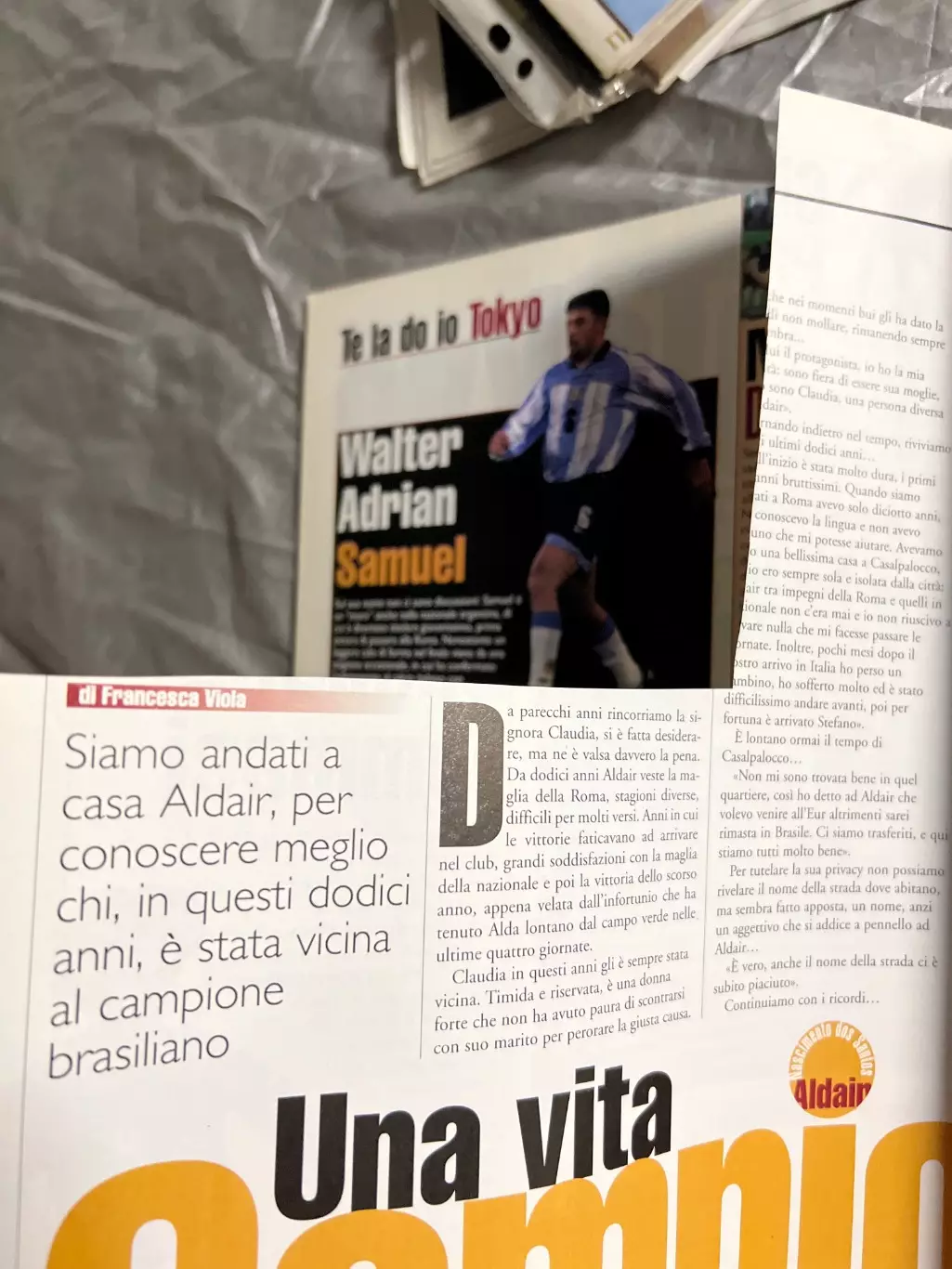 Футбол. Клубный журнал Рома Италия 2002 1