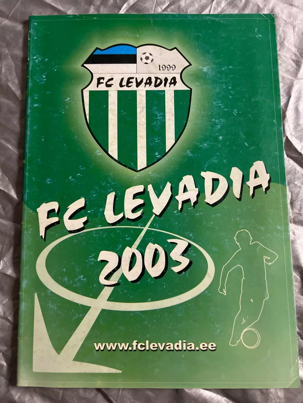 Футбол. журнал (справочник) Левадия Эстония 2003