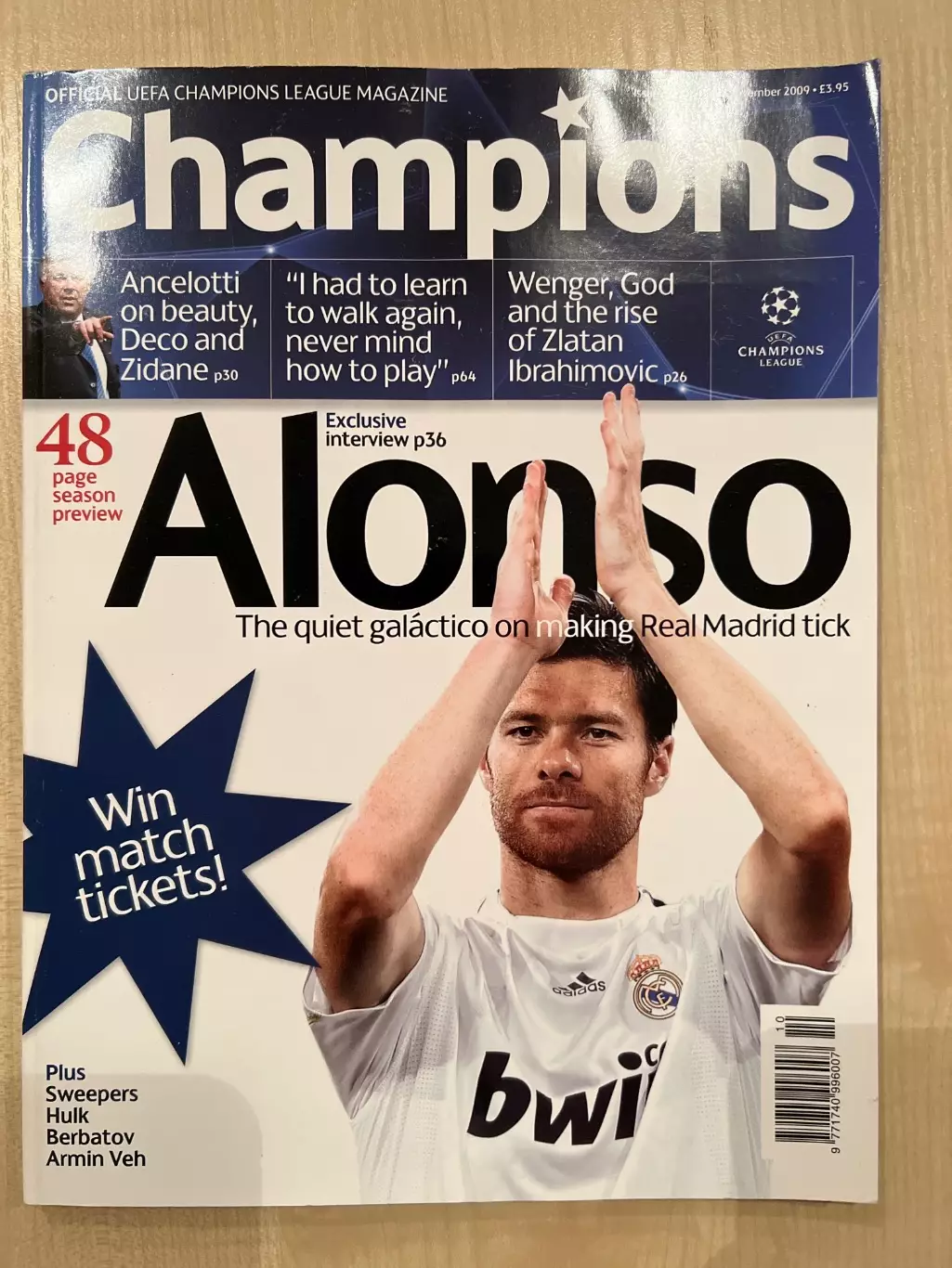 Журнал Champions 2009 #37 (официальное издание Лига Чемпионов)