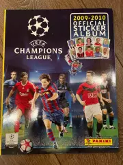 Журнал альбом Панини (PANINI) Лига Чемпионов 2009-2010 пустой + 6 стикеров