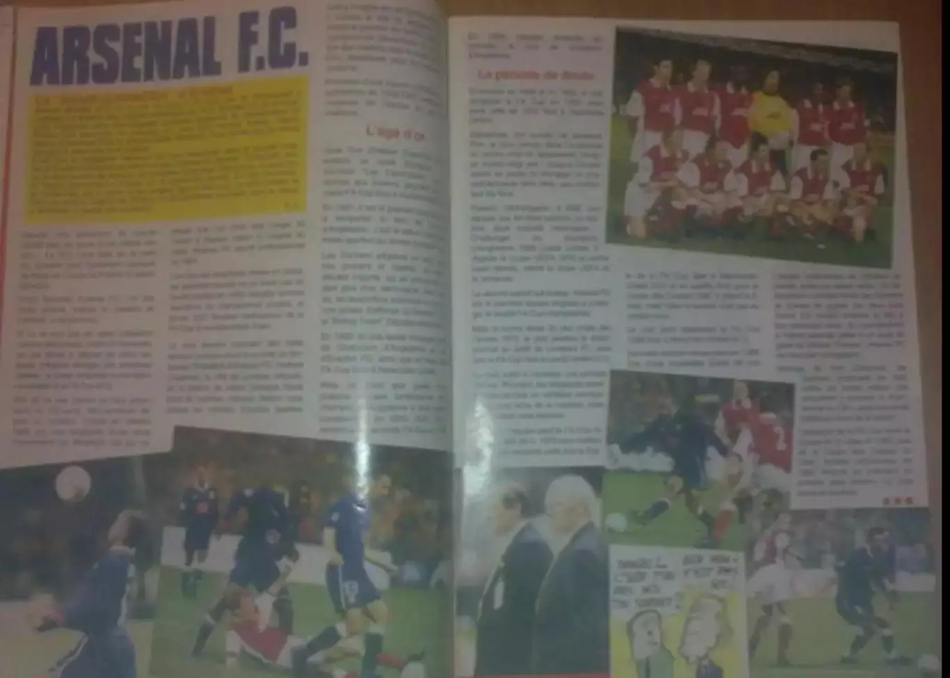 Журнал Ланс Франция - Динамо Киев 1998 Лига Чемпионов 1