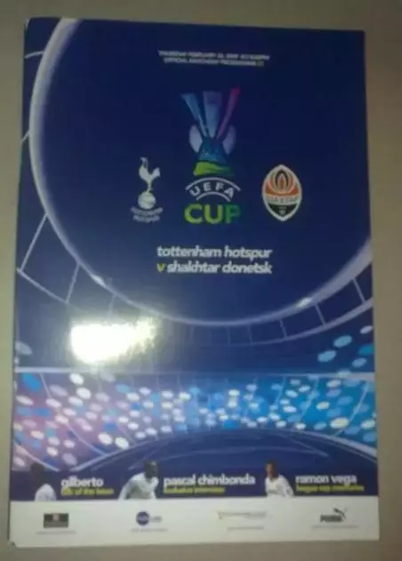 Тоттенхэм Англия - Шахтер Донецк 2008-2009
