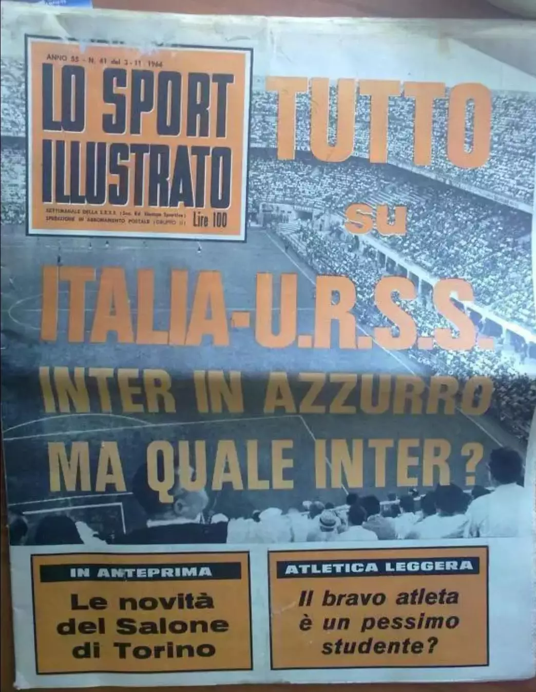 Италия - СССР 1966