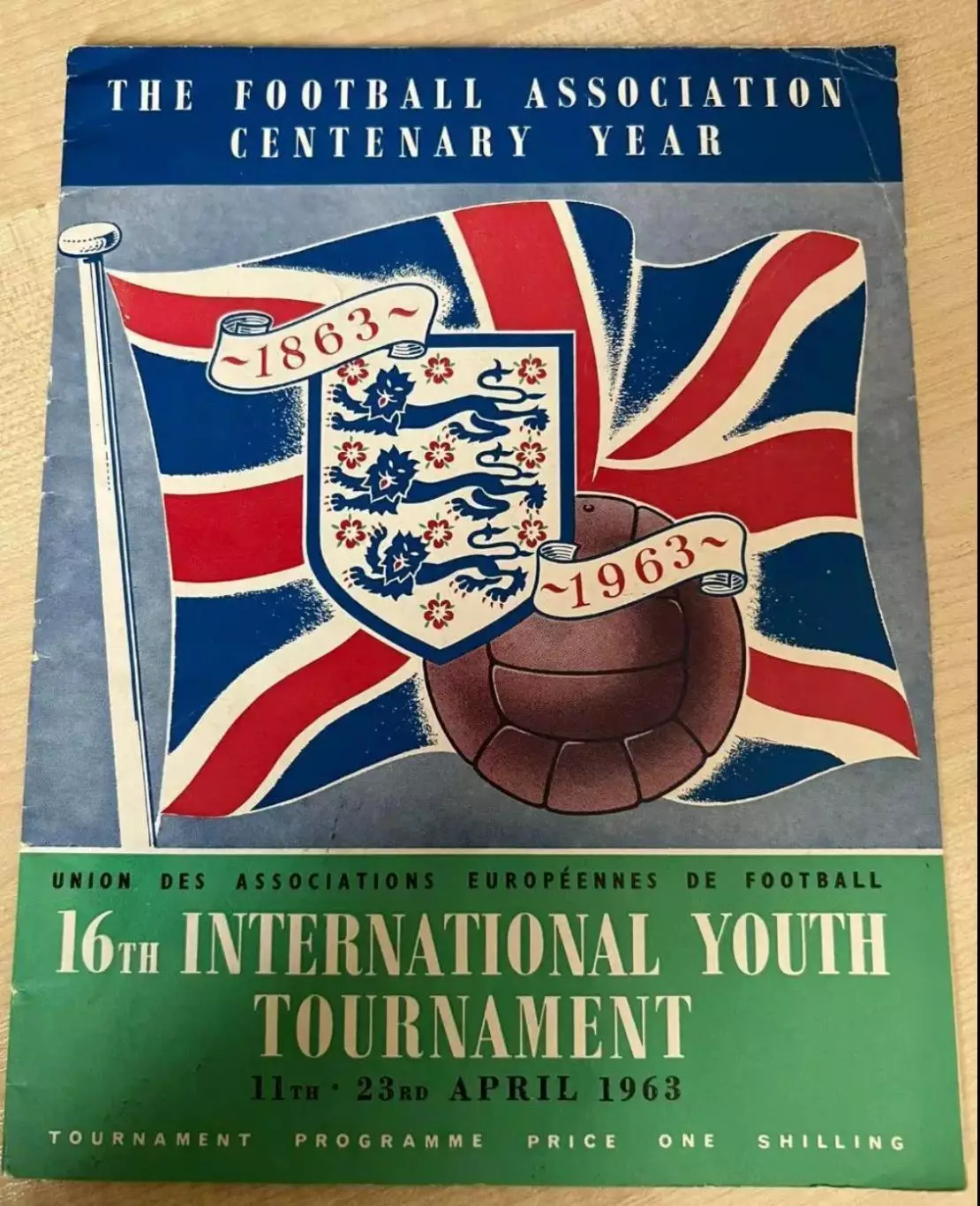 Турнир - Чемпионат Европы 1963 в Англии (юн. сборная СССР)