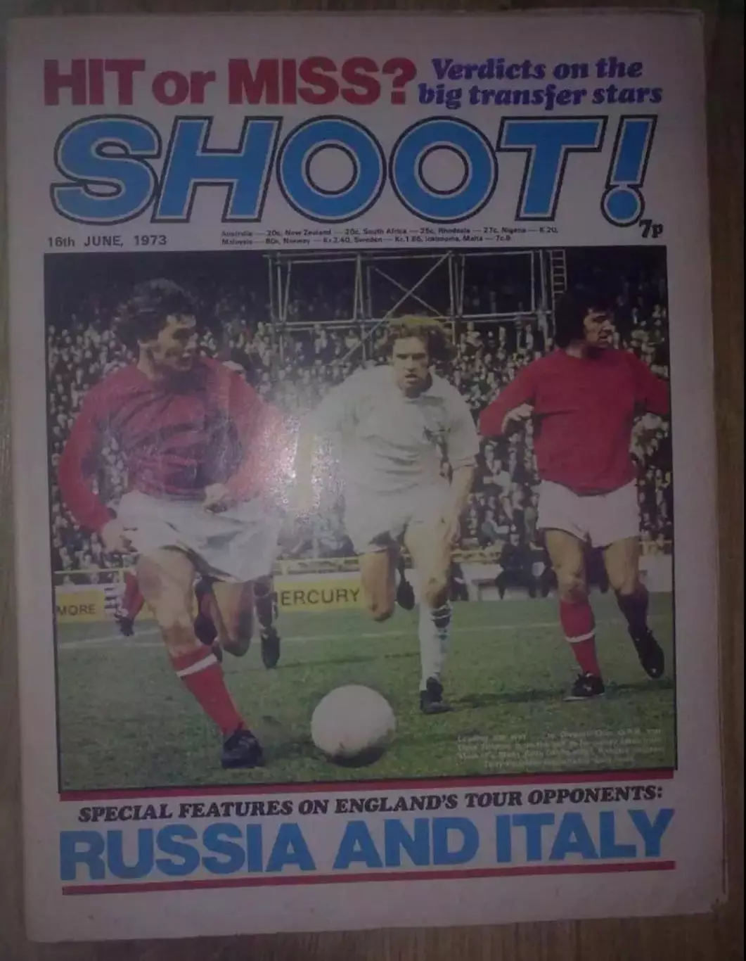 СССР - Англия 1973 (английское издание)