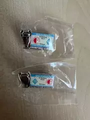 Знак (2шт) Динамо Киев - Славия + Славия - Динамо 2018-2019 Лига Чемпионов (№2)