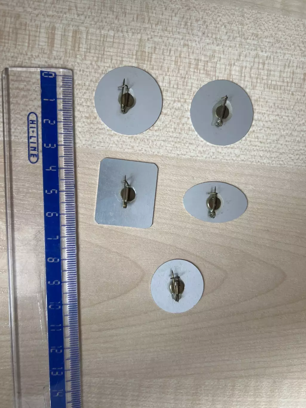 Знак (5шт) Динамо Киев, Шальке, Милан, Бавария, Байер 1