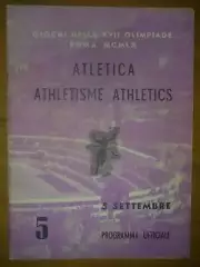 Программа Олимпийские Игры 1960 - Легкая Атлетика (№5)