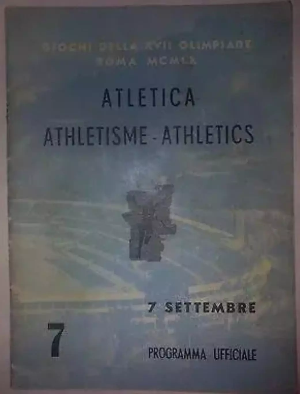 Программа Олимпийские Игры 1960 - Легкая Атлетика (№7)