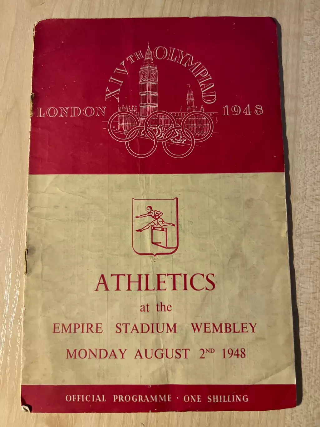 Программа Олимпийские Игры 1948 Лондон - Легкая Атлетика №3