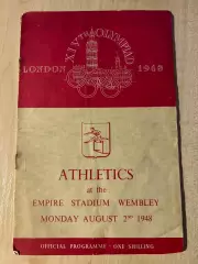 Программа Олимпийские Игры 1948 Лондон - Легкая Атлетика №3