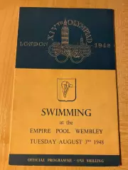 Программа Олимпийские Игры 1948 Лондон - Плаванье