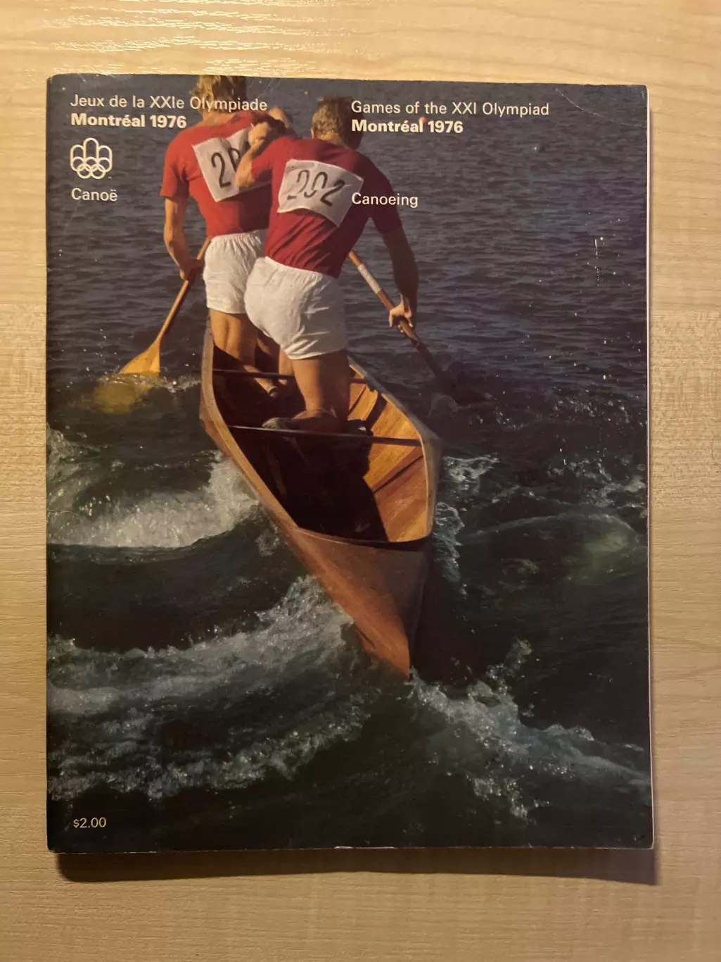 Программа Олимпийские Игры 1976 - каноэ