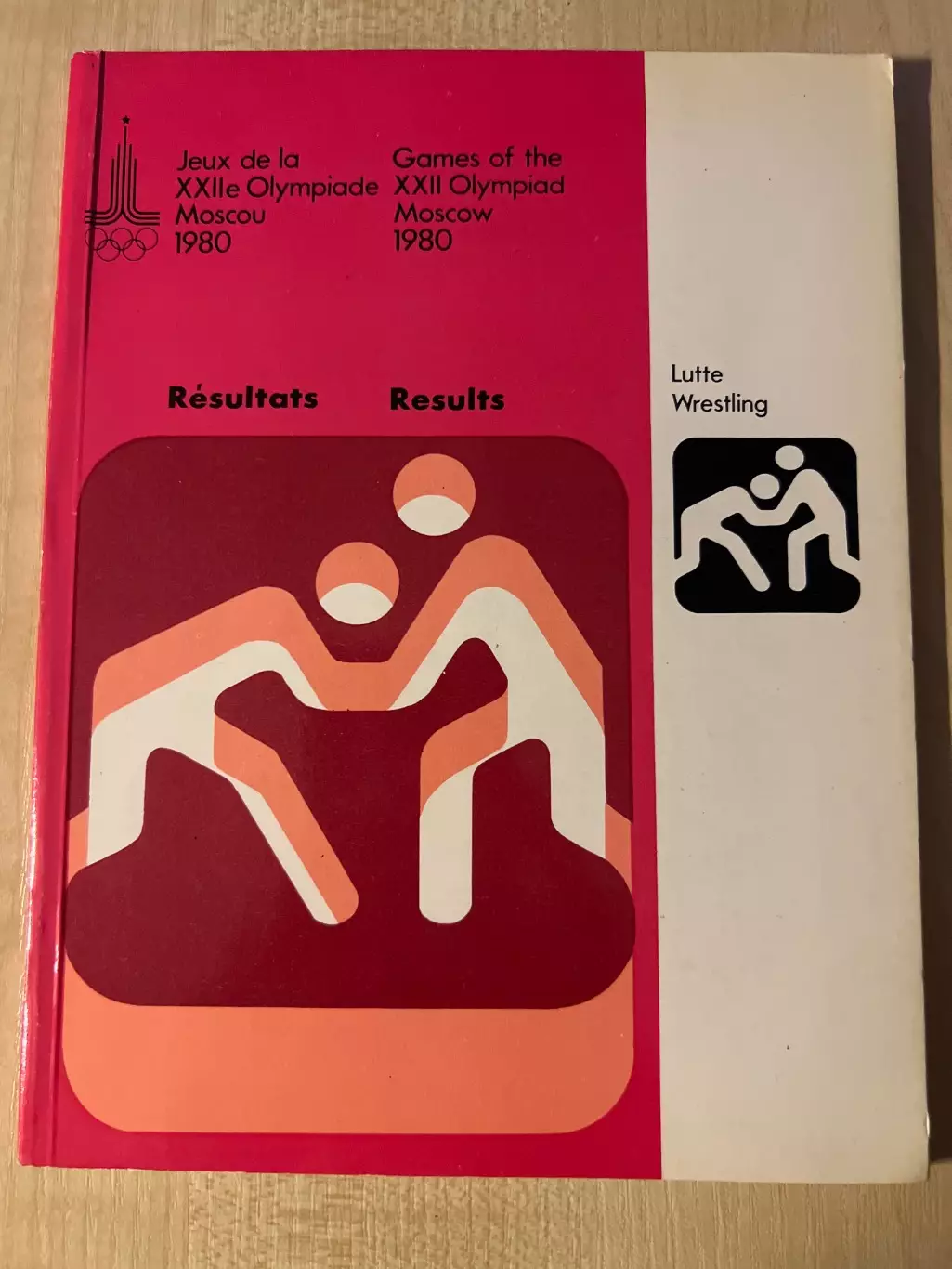 Олимпийские игры 1980 Москва - борьба. Результаты (английский)