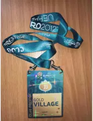 Билет Дания - Португалия 2012 ЕВРО VIP