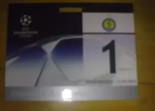 Футбол. Билет Рома Италия - Динамо Киев 2004-05 пропуск