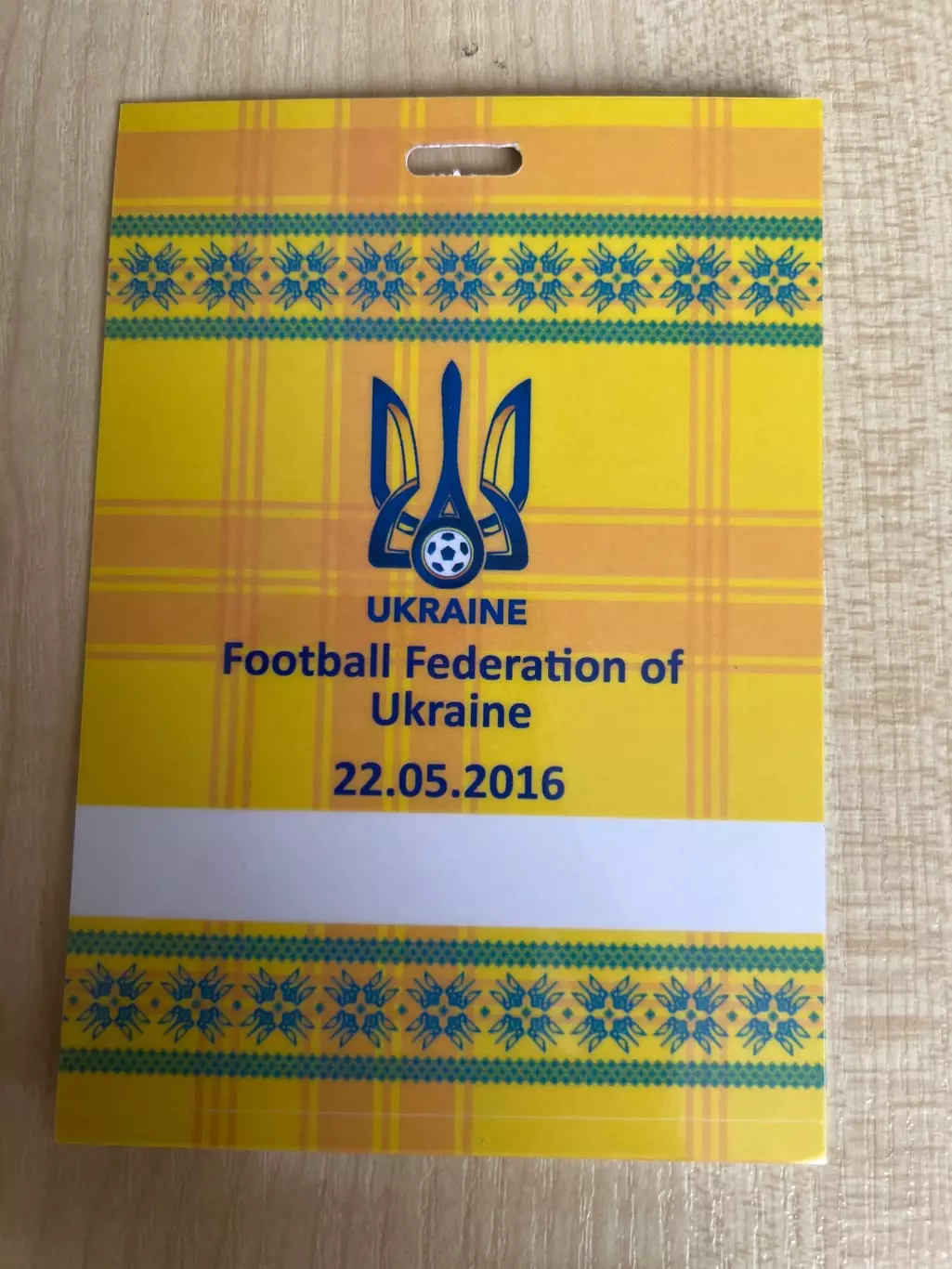 Пропуск Украина сборная 22.05.2016 #1