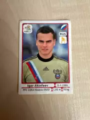 Наклейка Панини (PANINI) Чемпионат Европы 2012 - номер 113 Акинфеев