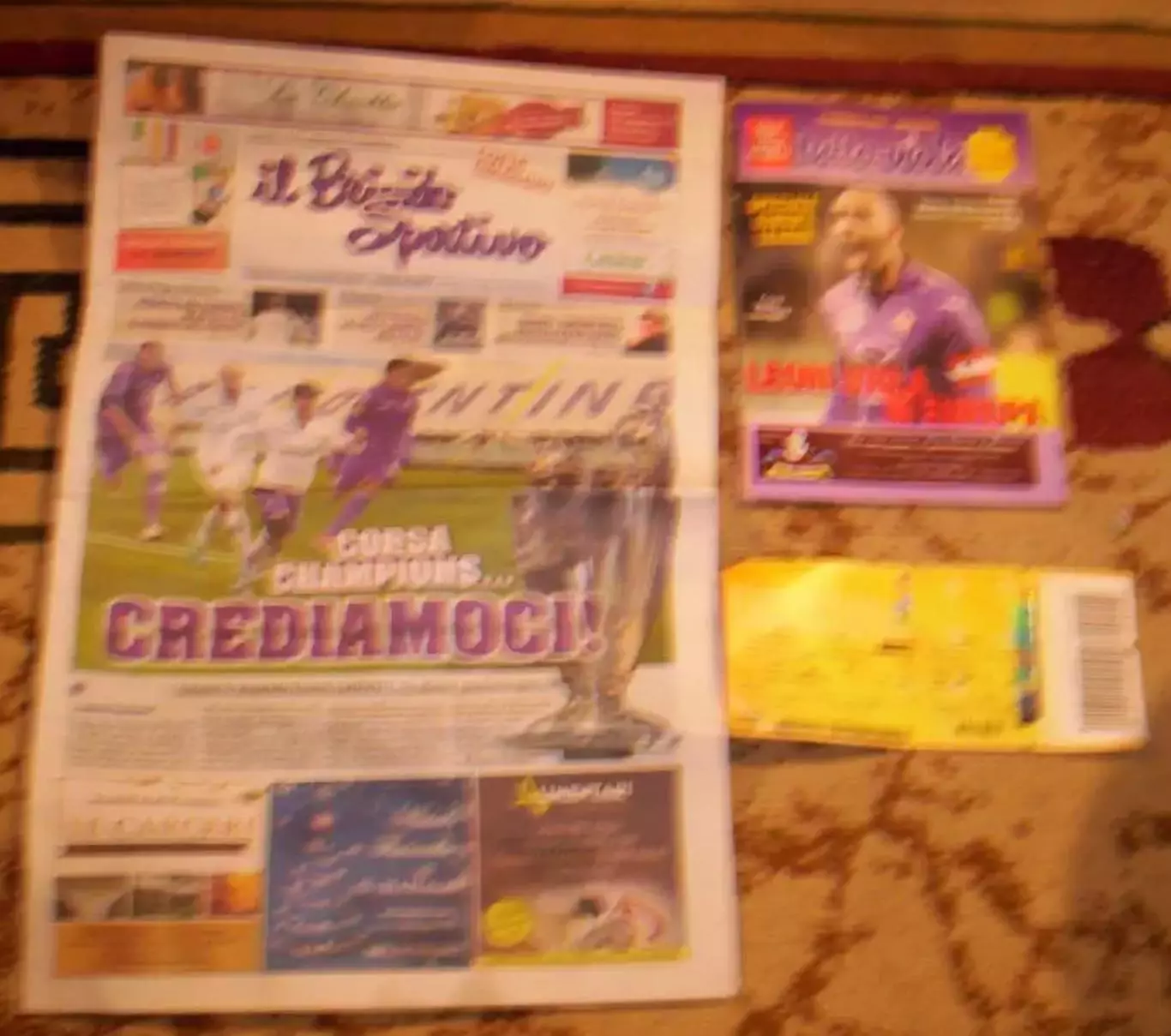 Фиорентина Италия - Днепр Днепропетровск 2013 (программа+газета)