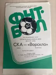 СКА Киев - Ворскла Полтава 1987
