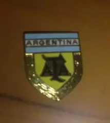 Знак Федерация Футбола Аргентина (большой, из набора)