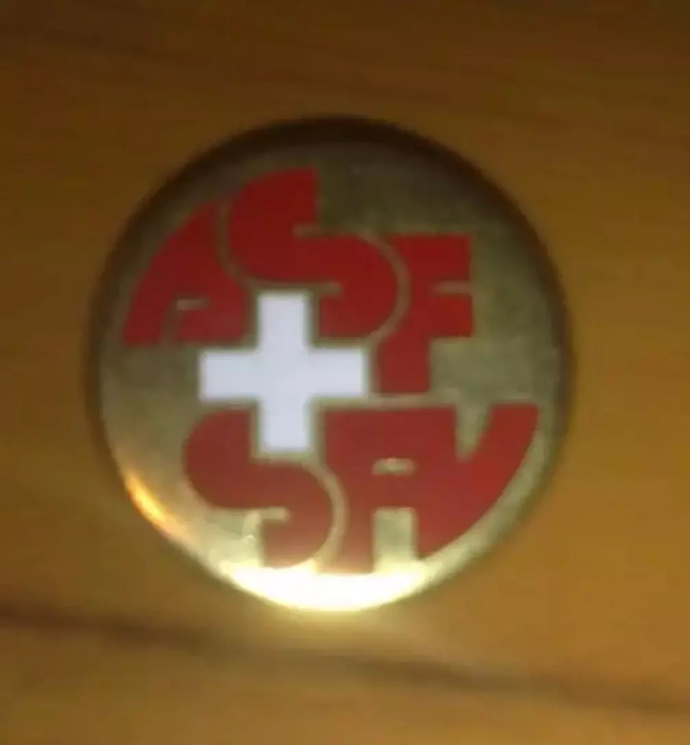 Знак Федерация Футбола Швейцария (большой, из набора)