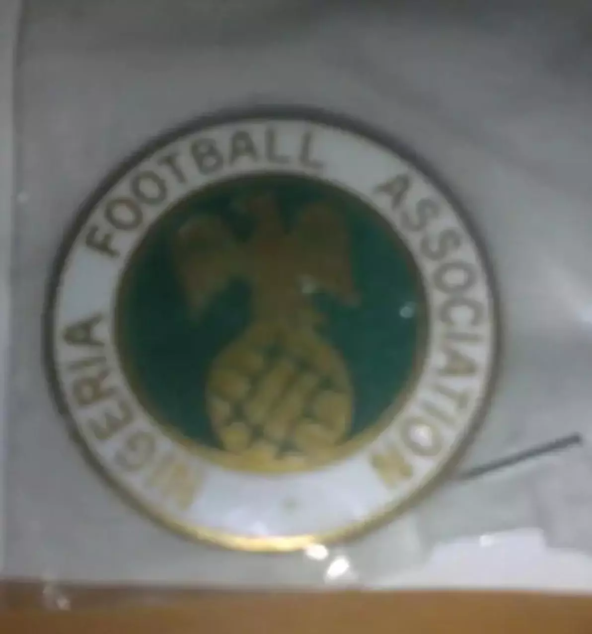 Знак Федерация Футбола Нигерия (большой, из набора)