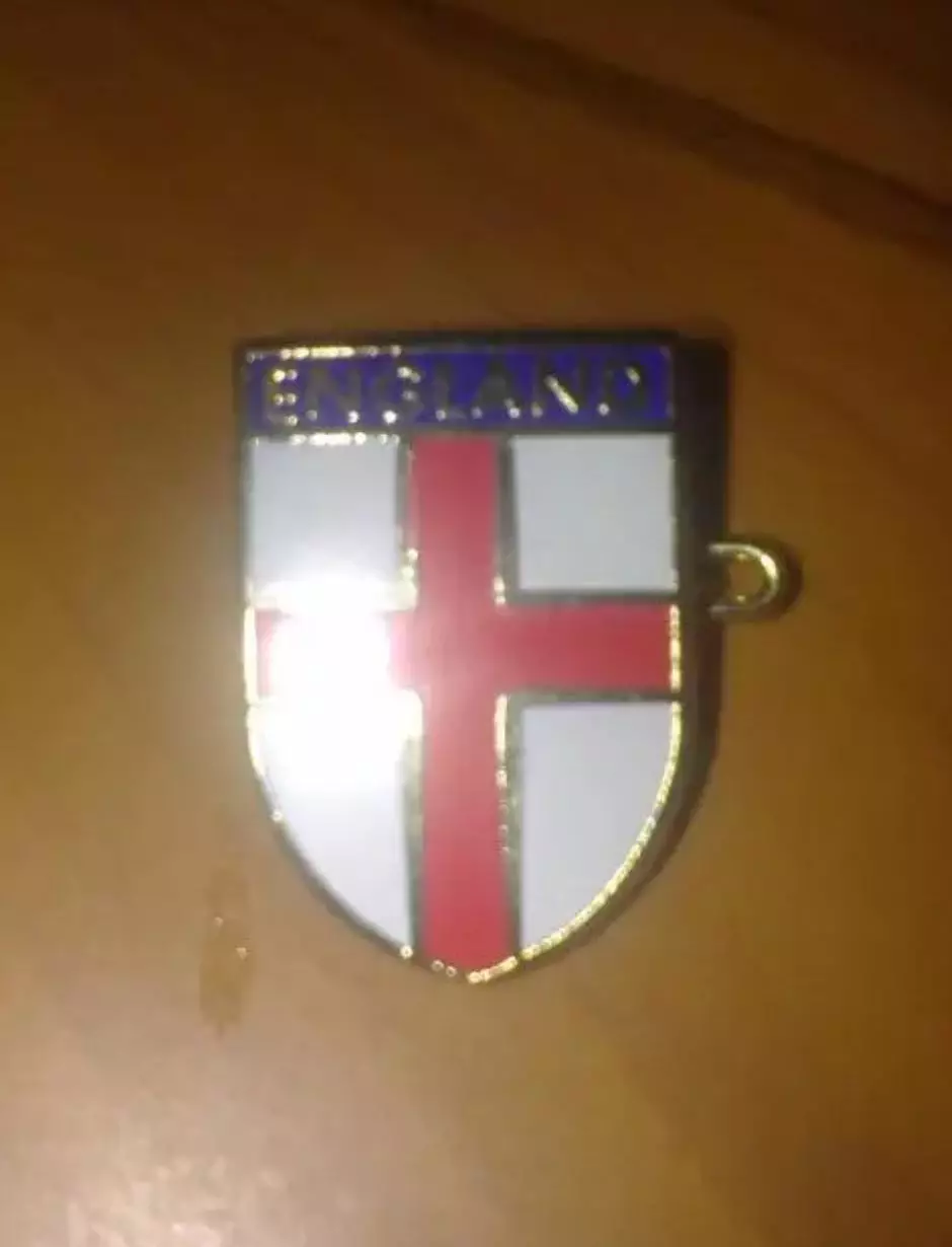 Футбол. Знак. Англия (Федерация Футбола) №1