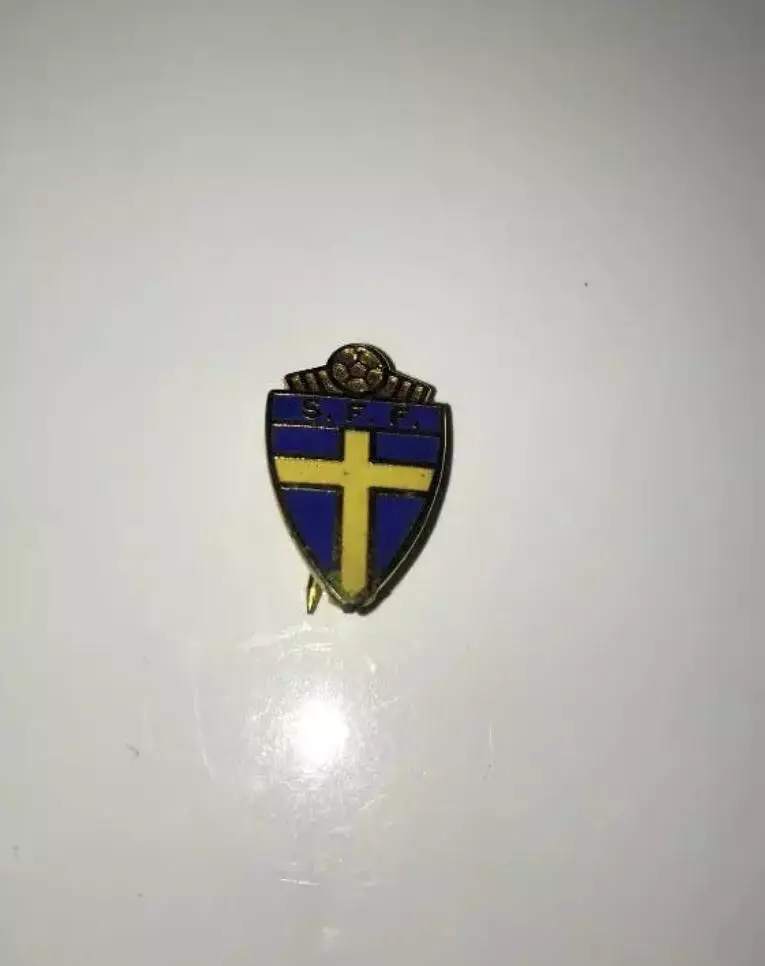 Футбол. Знак Федерация футбола Швеция №1