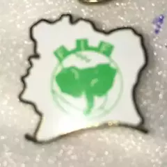 Футбол. Знак Федерация футбола Кот-д`Ивуар