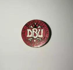 Футбол. Знак Федерация футбола Дания №1