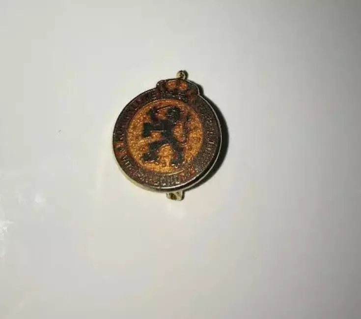 Футбол. Знак Федерация футбола Нидерланды Голландия