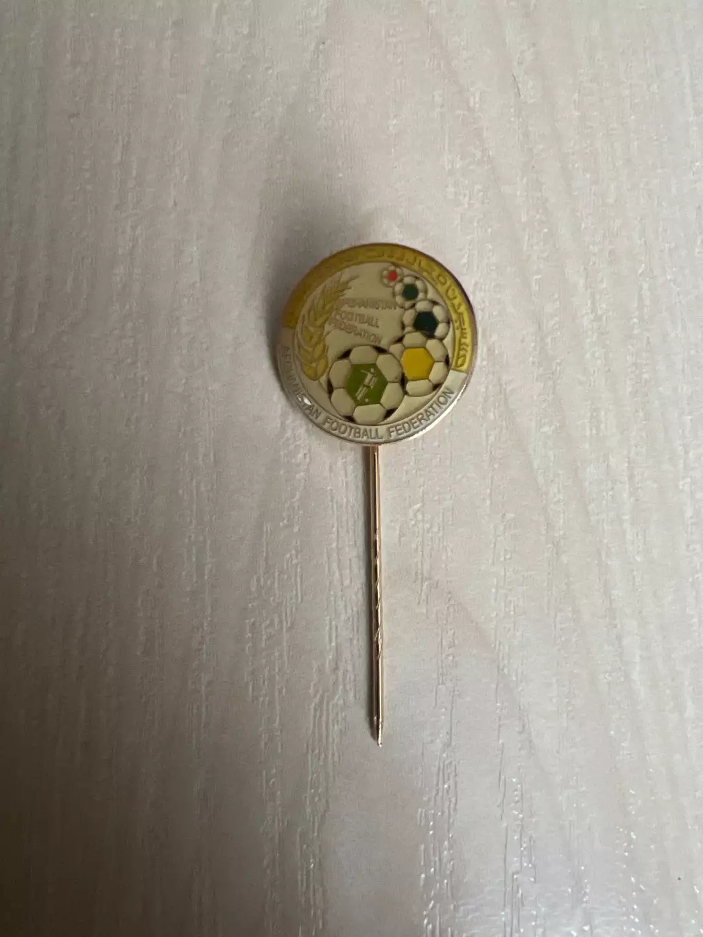 Футбол. Знак Федерация футбола Афганистан