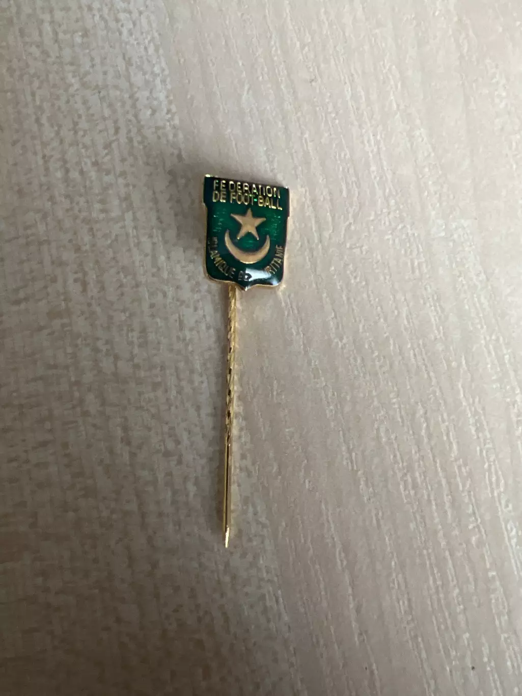 Футбол. Знак Федерация футбола Мавритания