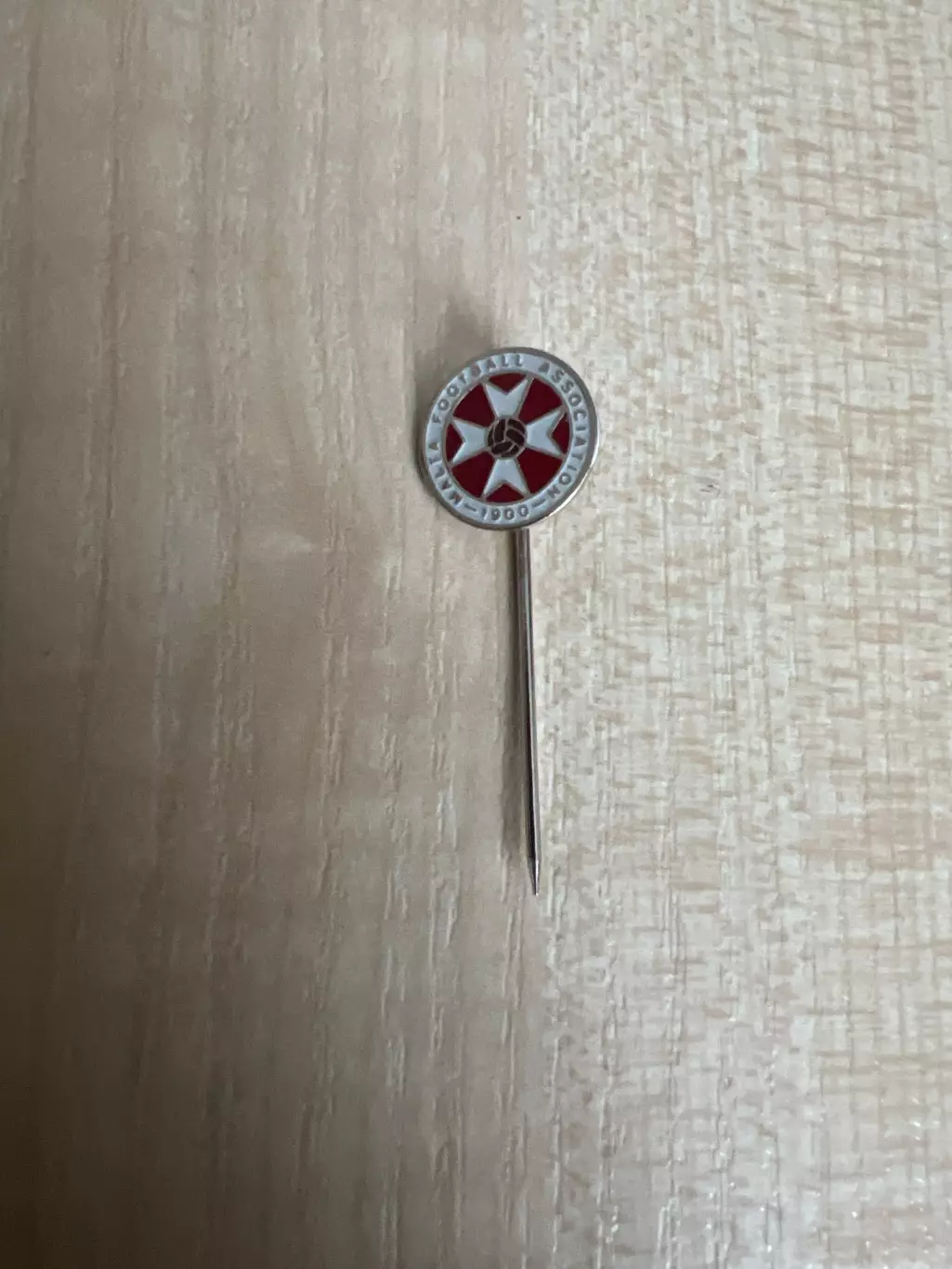 Футбол. Знак Федерация футбола Мальта