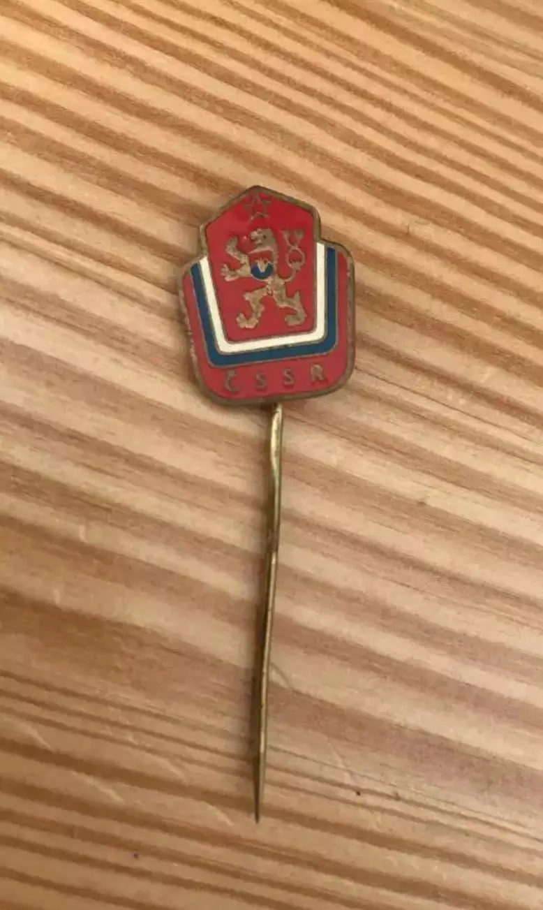 Футбол. Знак Федерация футбола Чехословакия ЧССР