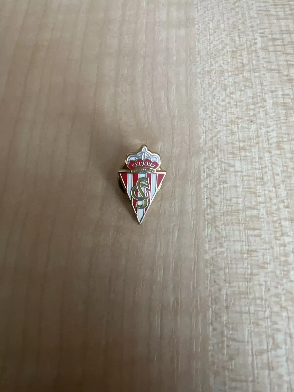 Футбол. Знак. Спортинг Хихон Испания