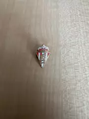 Футбол. Знак. Спортинг Хихон Испания