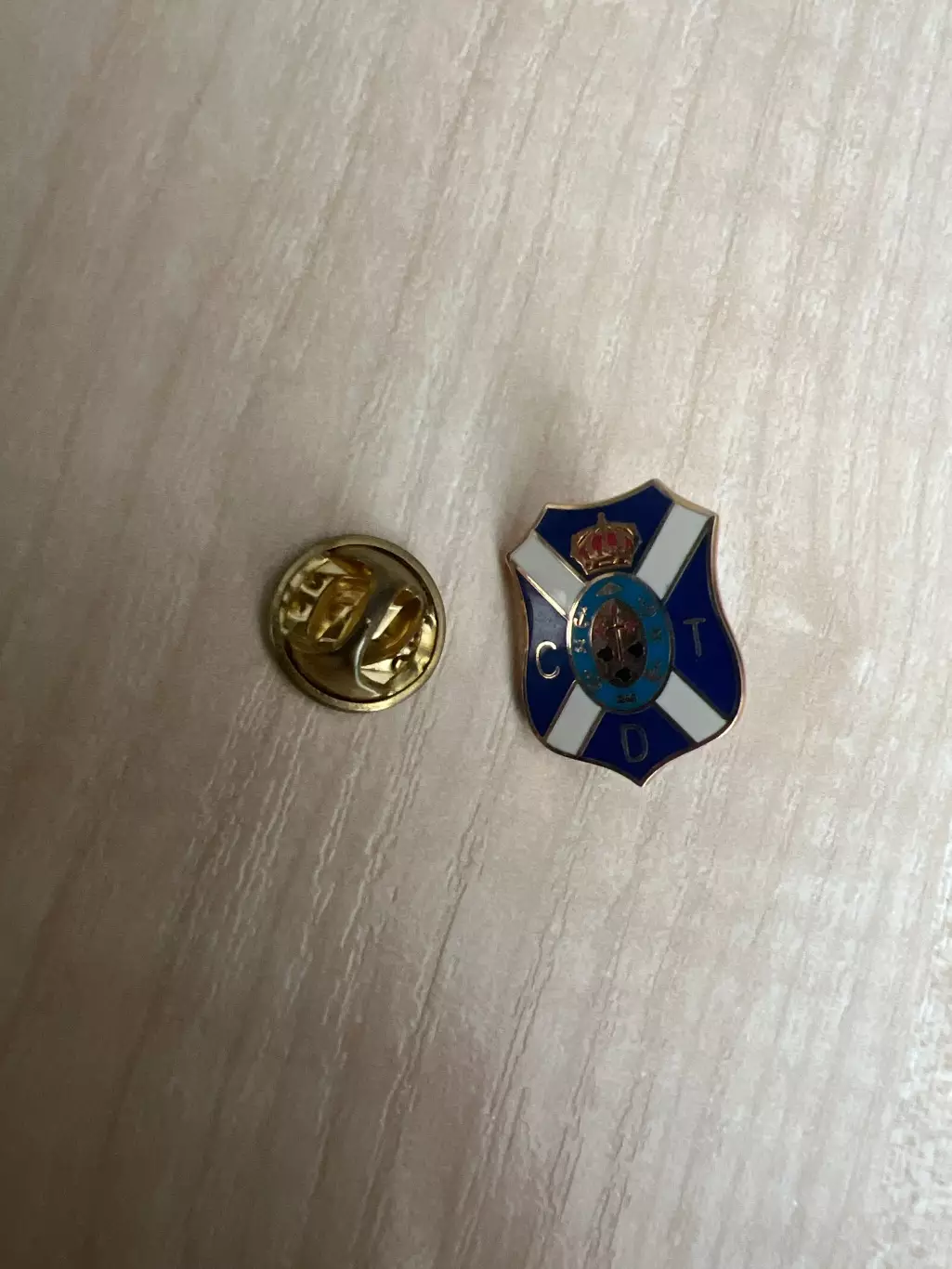 Футбол. Знак. Тенерифе Испания