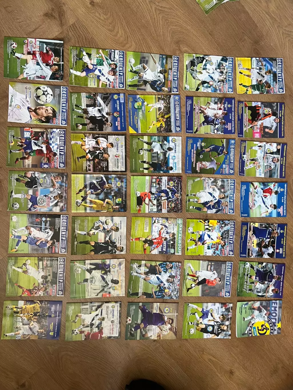 Оптом программки 132 шт (Динамо Киев, Украина сборная, разное) лот 1 3