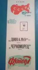 Динамо Москва - Черноморец Одесса 1973 кубок