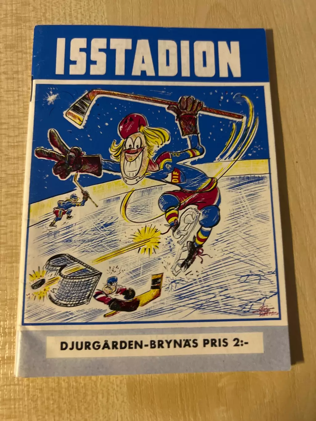 Программа Хоккей. Швеция 1973 ?