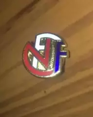 Футбол. Знак Федерация футбола Норвегия (официальный)