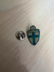 Футбол. Знак Федерация футбола Финляндия (официальный)