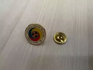 Футбол. Знак Федерация футбола Румыния (официальный) #3