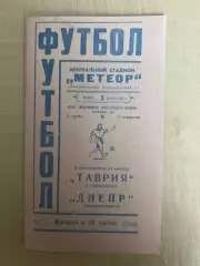 Днепр Днепропетровск - Таврия Симферополь 1967