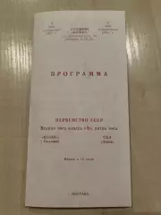 Колос Полтава - СКА Львов 1981