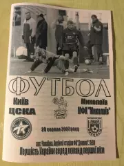 ЦСКА Киев - Николаев 2007-2008