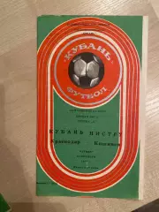 Кубань Краснодар - Кишинев 1985