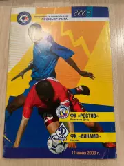 Ростов - Динамо Москва 2003